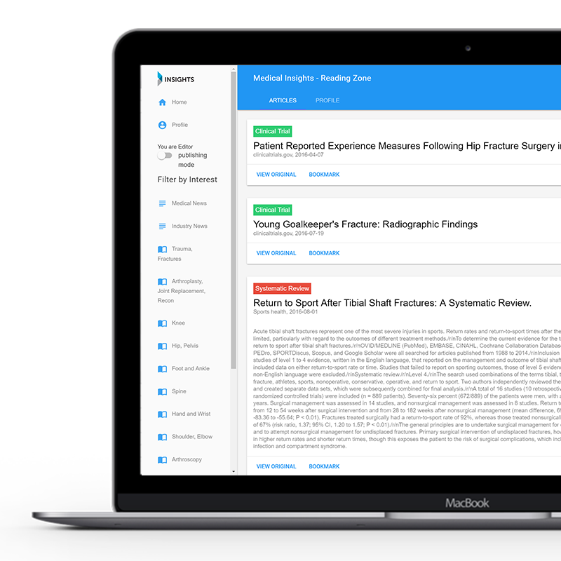 The new INSIGHTS Reading Zones